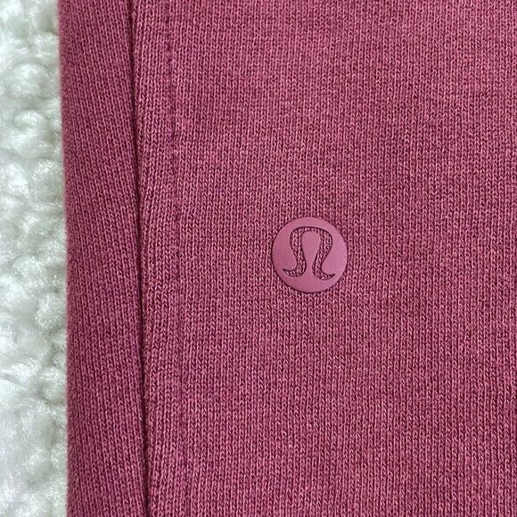 Lululemon Scuba High Rise Jogger Sweatpants Smokey Red 6 - Picture 7 of 12